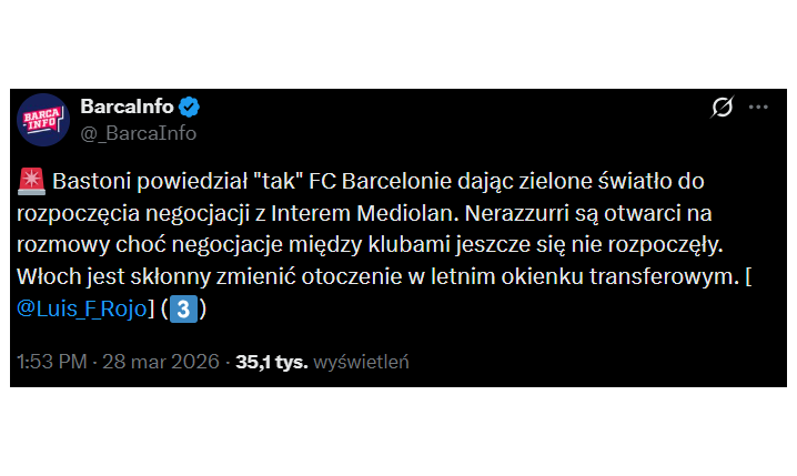 HIT! Ten czołowy obrońca powiedział ''TAK'' Barcelonie!